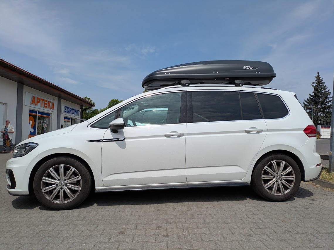 volkswagen Touran box dachowy Interpack Traxer 8.6 volkswagen Touran box dachowy Interpack Traxer 8.6